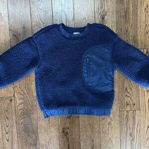 Hanna Andersson Faux Shearling Crewneck. 3T